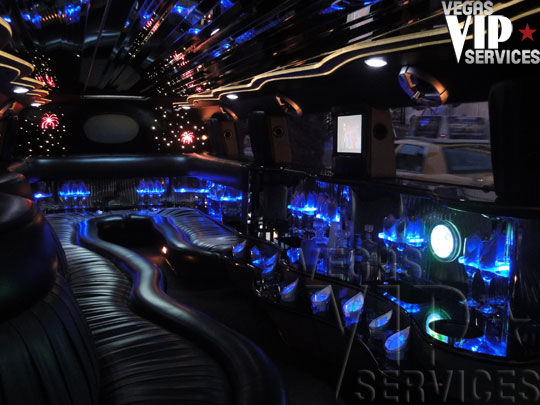 Hummer Limo interior