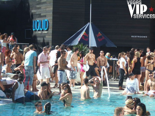 Liquid pool party