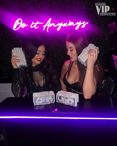 strippers with money